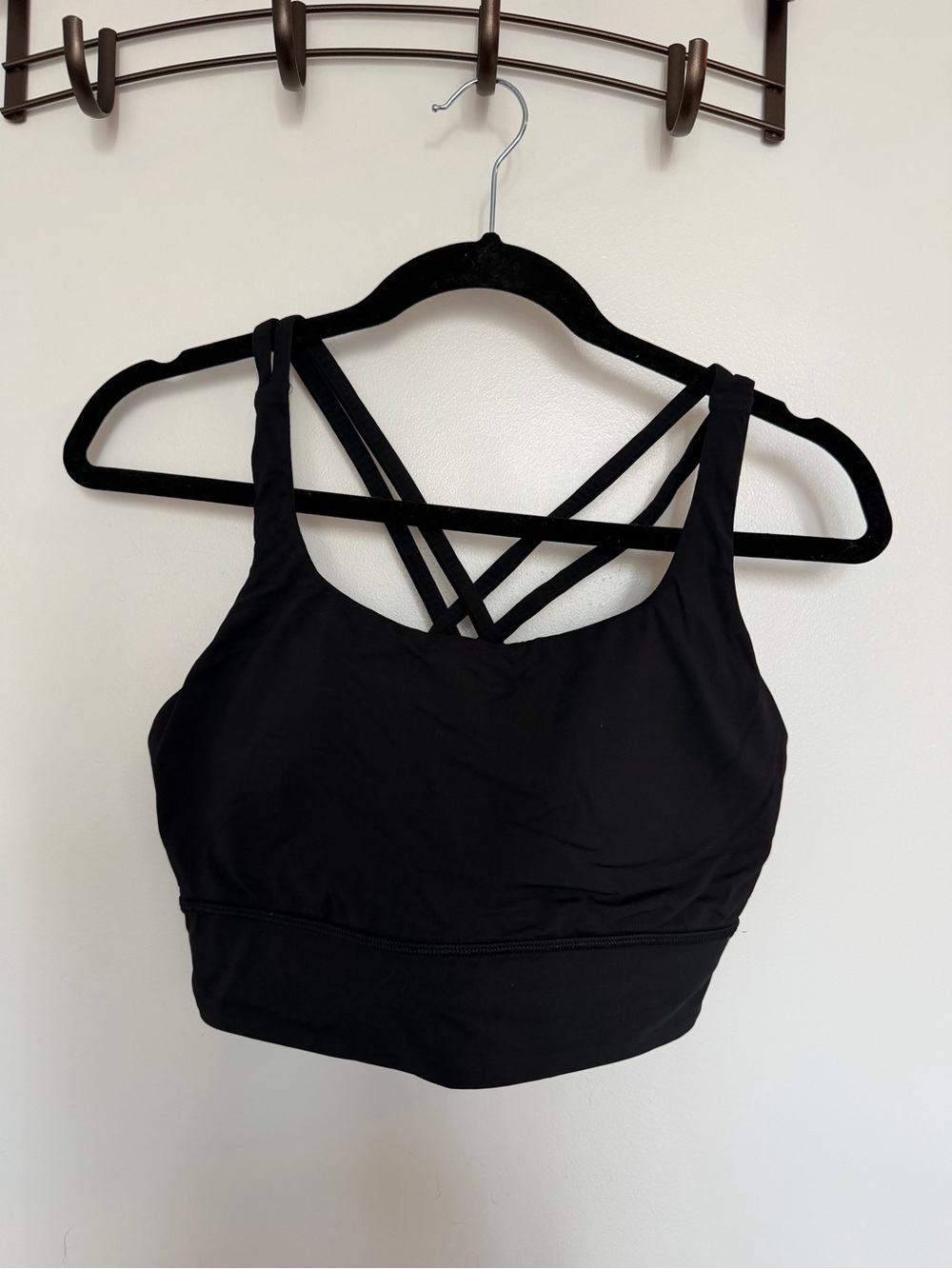 lululemon athletica Black Energy Long Line Sports Bra